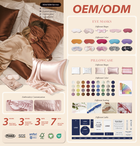 100% Mulberry zijden kussensloop, 6A kwaliteit, satijn, voor slaapbed - Product Image 2