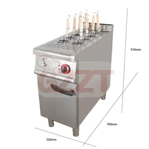 Thương Mại Chuyên Nghiệp Điện 6 Giỏ Gas Mì Mì Nồi Nấu Ăn Bếp Với Tủ Mì Bánh Bao Wonton Nồi