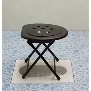 Elderly Seat Stainless Steel <b>Shower</b> Commode <b>Chair</b> Toilet Bath <b>Chair</b> Equipment - Product Image 4