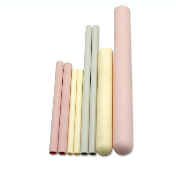 Tube isolant de douilles de protection pour conduits, céramique d'aluminium thermique, nouvelle collection