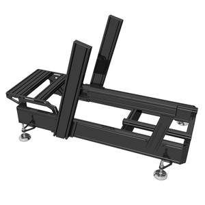 Cockpit de simulation de course automobile immersif à mouvement complet en aluminium robuste avec siège pour divertissement sportif automobile - Product Image 1
