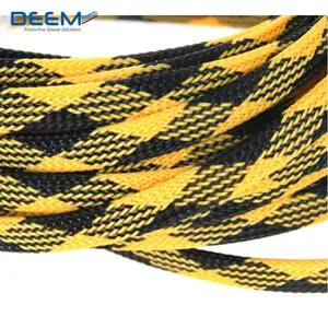 PET Expandable Braided Sleeve Cable Sleeves Cable Wrap Automotive Wire Sleeve Tubing