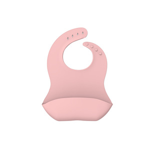 Silicone Food Grade Baby Bib Set Waterproof Custom Color Eco-Friendly Durable Toddler Kids Mealtime Tableware Custom Logo - Product Image 3