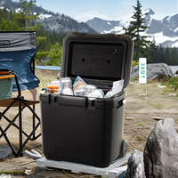 EVERICH ODM/OEM Glacière isotherme 38L avec roue, logo personnalisé, haute qualité pour le stockage du vin en camping, nouvelle mode