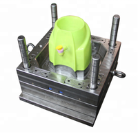 Moule de robinet en acier et plastique pour produits ménagers, à couloir froid/chaud, surface polie, moulage par injection