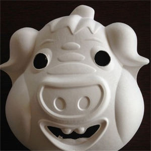 Bộ mặt nạ Halloween sáng tạo mặt nạ Zorro mặt nạ lợn động vật có nắp che mắt - Product Image 1