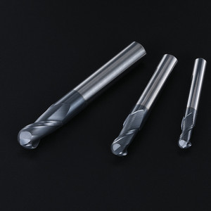 Customize OEM Tungsten Carbide CNC Milling Cutter Ball Nose <strong>End</strong> <strong>Mill</strong> HRC45 TiAN Coated Precision <0.005mm 2 Flutes 35 Degree - Product Image 6