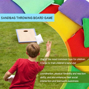 High Quality Polyester <strong>Corn</strong> <strong>Hole</strong> <strong>Bean</strong> <strong>Bag</strong> Toss Game New Design Carry <strong>Bag</strong> with Custom Logo for Wholesale - Product Image 4
