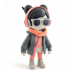 カスタム デザイナー OEM アート ホームデコ プラスチック トイ アクションフィギュア - Product Image 4