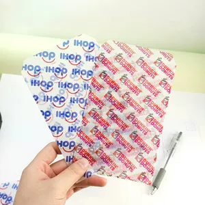 A4 럭셔리 선물 카드 웨딩 패딩 사용자 정의 종이 봉투 포장