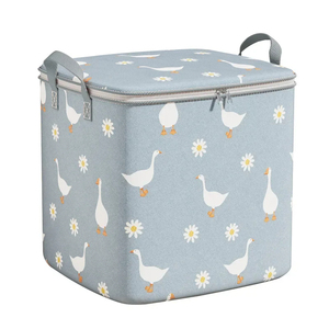 Ménage grande capacité couette boîte de rangement garde-robe Non-tissé vêtements déménagement bagage <span class=keywords><strong>sac</strong></span> vêtements couette <span class=keywords><strong>sac</strong></span> de rangement - Product Image 6