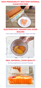 Hot Sale Factory Direct PVC Cling <b>Wrap</b> Film Custom Logo Food Grade High Quality Ready to Ship for Home Kitchen Food Packaging - Product Image 2