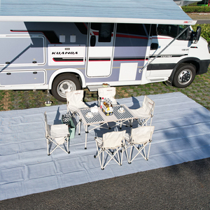 Florer Rv <strong>Patio</strong> Dark Blue <strong>Mat</strong> Outdoor <strong>Mat</strong> Motorhome Awning <strong>Mat</strong> - Product Image 1