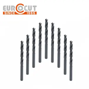 EUROCUT Drill Bit High Speed Steel Din 338 Metal Twist Circular Drill Bit With Straight Shank