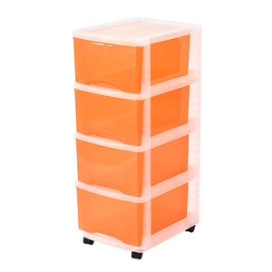 Storage Cart Multi Tier Movable Drawer Organizers For Living Room Kitchen Dormitory Snack Storage Easy Cleaning Rectangle 5 - Product Image 5