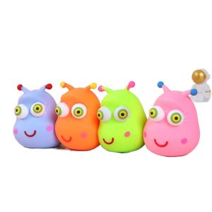 Happy 9cm TPR <b>Squishy</b> Bug Toy Creative Stress Relief Gift for Kids and Adults Protruding Eyes for an Easy Mood - Product Image 2