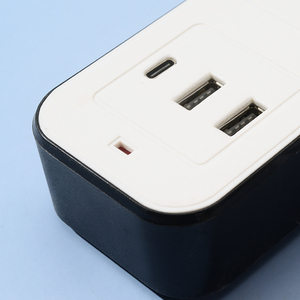 Anh cắm tiêu chuẩn quốc tế ổ cắm và cắm <span class=keywords><strong>adapter</strong></span> với USB & Type-C <span class=keywords><strong>4</strong></span> way Home Ổ cắm điện - Product Image 3