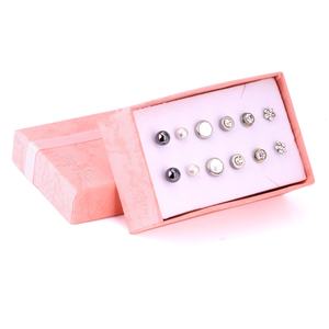 Ensemble de boucles d'oreilles clous avec zircon brillant, prix d'usine, pour femme, cadeau de bijoux - Product Image 5
