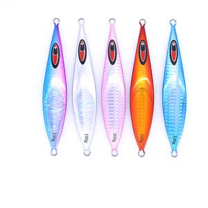 Señuelo de Pesca, Jig Metálico <span class=keywords><strong>Rector</strong></span> de 210g, Señuelo de Pesca de Lanzamiento Lento, Señuelo de Pesca de Plomo con Diseño de Cebra Brillante - Product Image 6