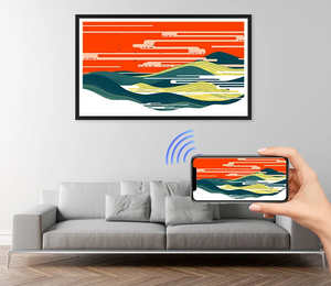 Khung gỗ nghệ thuật bức tranh tốt nhất Khung ảnh kỹ thuật số Wi-Fi sexy Khung ảnh kỹ thuật số <span class=keywords><strong>Video</strong></span> miễn phí tải về - Product Image 6