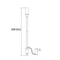Câble d'extension générateur DC8mm DC8020 Femelle vers Mâle, cordon adaptateur d'alimentation haute intensité