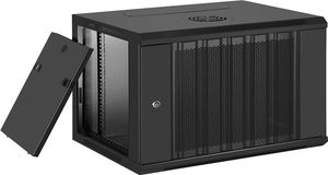 작은 10 인치 6U 벽 선반 선반 장착 네트워크 캐비닛 - Product Image 3