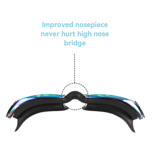 משקפי שחייה מקצועיים לתחרויות, עמידים למים, נגד אדים ונגד קרינת UV - Product Image 5