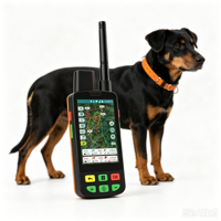 Collier GPS pour chien en ABS de qualité médicale, 4G, étanche IP68, coque hypoallergénique, technologie d'antenne intégrée révolutionnaire, Bluetooth