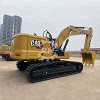 Excavatrice d'occasion CAT333 de 32,9 tonnes pour fossés, machine de terrassement hydraulique, exportateur CAT336 CAT340 CAT330 CAT 333 à vendre