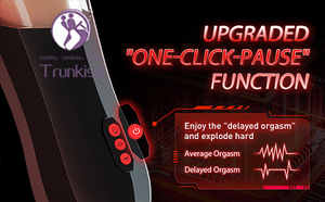 Männlicher Teleskop-Masturbationsbecher Erotikspielzeug 5-Frequenz Teleskopisch 10-Frequenz Vibration Elektrischer Masturbationsbecher - Product Image 3