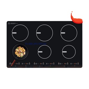 موقد غاز مدمج من الفولاذ المقاوم للصدأ موقد غاز وطباخ غاز بلوح كهربائي - Product Image 6