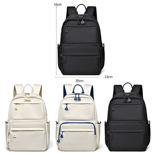 Sac à dos pour ordinateur portable imperméable avec logo personnalisé, mochila escolar, sac à dos en nylon Oxford, sac à dos de voyage, sacs d'école - Product Image 2