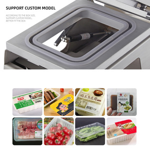 Mesin pembungkus label, mesin penyegel baki Manual <span class=keywords><strong>Mini</strong></span> dengan label, mesin penyegel nampan bahan plastik - Product Image 4