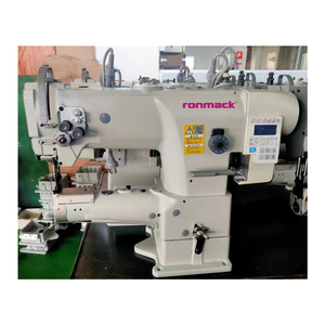 Machine à coudre industrielle RONMACK RM-341UT à point noué, entraînement direct, pied entraîneur, pour usine de confection - Product Image 1