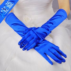 <span class=keywords><strong>Gants</strong></span> <span class=keywords><strong>longs</strong></span> en satin sexy de haute qualité pour femme, taille 40 cm, pour <span class=keywords><strong>mariage</strong></span>, soirée, banquet, vente en gros - Product Image 5