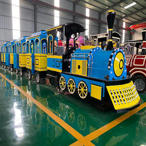 예비 부품이있는 맞춤형 색상 새로운 디자인 트랙없는 기차 쇼핑몰 Kiddie Ride 미니 트랙없는 기차 판매 - Product Image 2