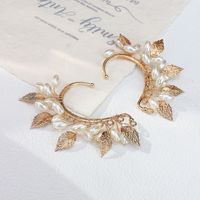 Manchette d'oreille féerique en perles délicates faites à la main, sans perçage, pour femme, usage quotidien, fête d'anniversaire