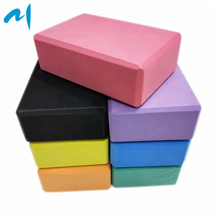 9 "× 6" × 3 "Eva Foam Building Blocks For Yoga、PilatesとMeditation Lightweight Yoga BlockとBricks