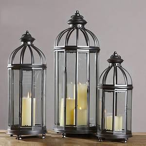 Hot Selling New Design Metal Candle <strong>Lantern</strong> Hanging <strong>Lantern</strong> For Home Hotel Restaurant Lighting <strong>Decoration</strong> - Product Image 2