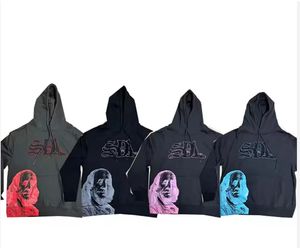 เสื้อฮู้ดดี้ SDL 2 ผ้าฝ้าย 100% ระบายอากาศได้ดีสำหรับฤดูหนาว สไตล์ฮิปฮอป ผลิตตามสั่ง เสื้อฮู้ดดี้ผู้ชาย - Product Image 1