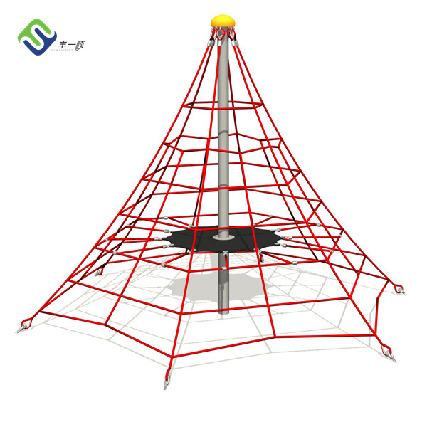 Outdoor Rope Climbing Playground Swing Bridge for Children