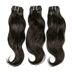 Extensions de Cheveux Naturels Remy Indiens - 200g, Double Trame Faite à la Machine, Pointes Épaisses, Compatibles Permanente, Toutes Couleurs - Product Image 1