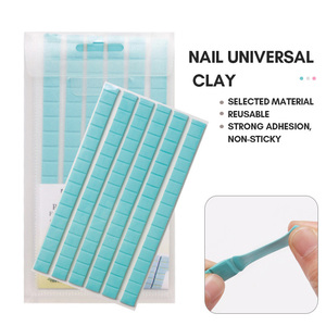 ZHIJIA Arcilla Reutilizable para Manicura y Arte de Uñas, Plastilina Verde y Rosa, Arcilla Adhesiva para Práctica y Fijación, Pasta Adhesiva Blanca, Herramienta para Arcilla - Product Image 3