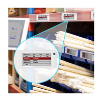 Minew - Etiquetas Electrónicas de Precio ESL de 2.9 Pulgadas con Pantalla Eink de 3 Colores, Componente Electrónico para Mostrar Precios y Códigos de Barras