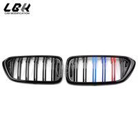 Rejilla de Ventilación Tricolor ABS para BMW Serie 6 GT G32, Rejilla de Ventilación para Radiador y Entrada de Aire del Parachoques Delantero