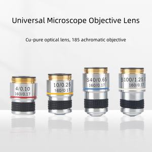 PEXMART OEM 맞춤형 생물학적 현미경에 대한 3 년 보증 185 무색 구리 대물 렌즈 - Product Image 2