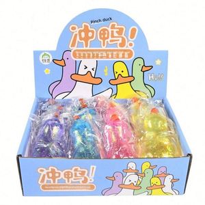 Mini Pato de Cristal con Polvo Dorado, Novedoso Juguete Antiestrés de Rebote Lento para Jóvenes, Venta al por Mayor - Product Image 5