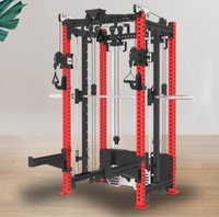 Equipo de Fitness Comercial Multifuncional de Alta Demanda: Cables de Entrenamiento de Fuerza y Equipo de Crossover para Ejercicio
