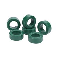 Núcleo toroidal de ferrita industrial Mn-Zn para transformadores, sistemas de almacenamiento o electrodomésticos; núcleo toroidal tipo cuentas para inversores.