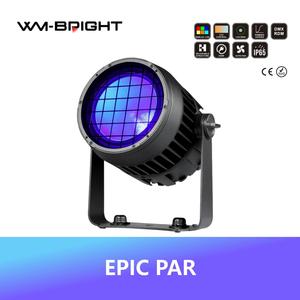Projecteur LED Slim IP65 à Angle de Faisceau Réglable, Contrôle DMX512, CRI Élevé 92, en Aluminium Moulé, pour Éclairage Scénique RGBALC <span class=keywords><strong>12700</strong></span> - Product Image 1